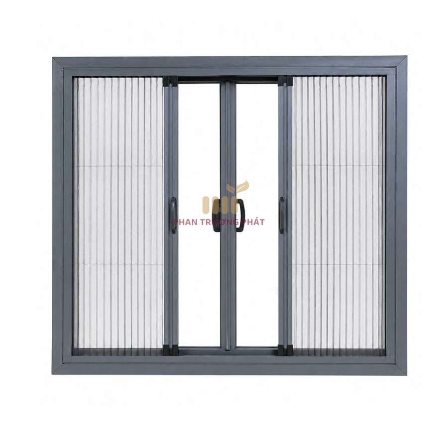 Cửa Lưới Chống Muỗi Xếp 2 Cánh Cửa Sổ