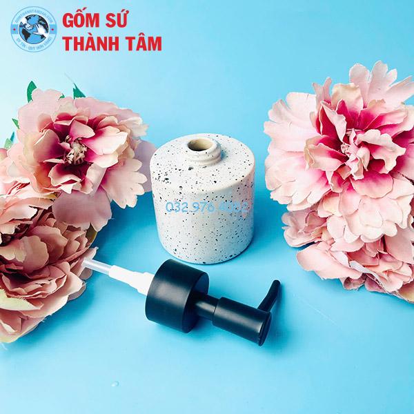 Bình đựng dầu gội sữa tắm dáng trụ thấp