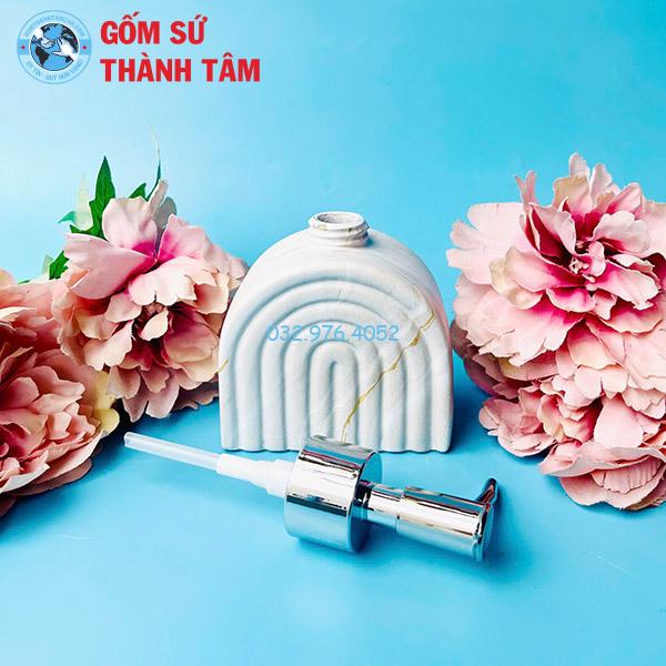 Bình đựng sữa tắm dầu gội dáng vòm