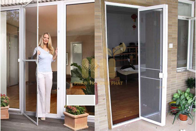 Ứng Dụng Thực Tiễn Cửa Lưới Dạng Lùa Lưới Sợi 70