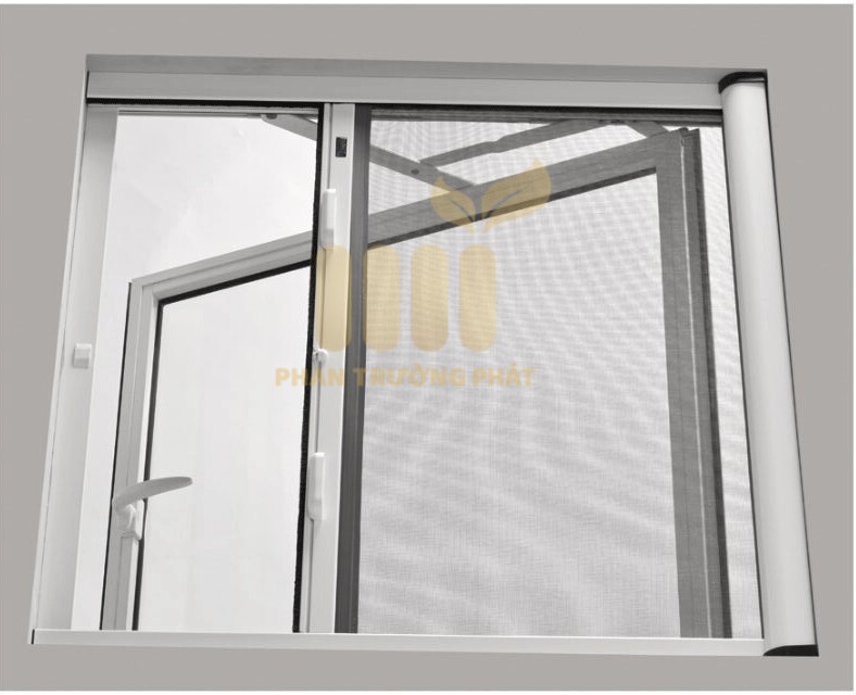 Cửa Lưới Chống Muỗi Tự Cuốn Ngang 1 Cánh