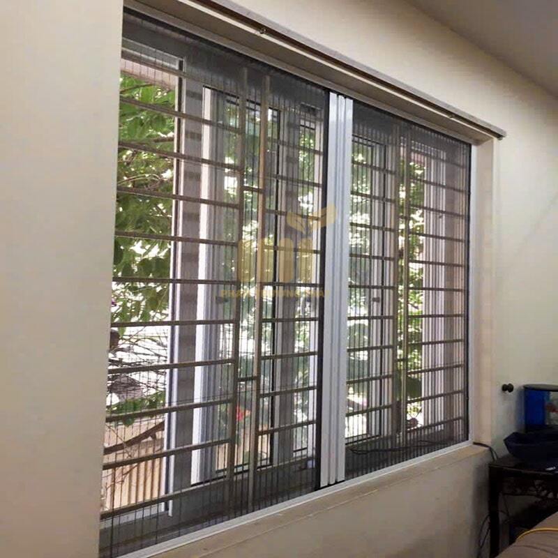 Những Ưu Điểm Vượt Trội Của Cửa Lưới Chống Muỗi Xếp Hai Cánh Cửa Sổ SB32