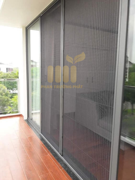 Cửa Lưới Chống Muỗi Xích Không Ray 2 Cánh