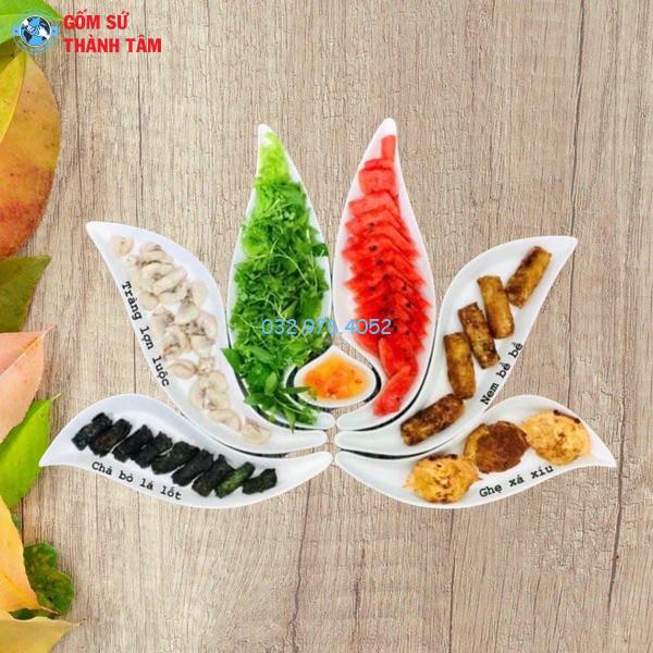 Khay Đựng Đồ Ăn Kiểu Cách | Cánh Sen