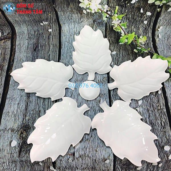 Khay Đựng Đồ Ăn Kiểu Cách | Lá Nho