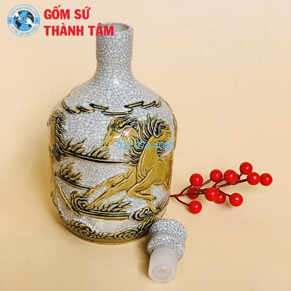 Nậm Rượu Cổ Men Rạn