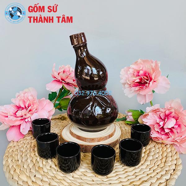 Nậm Rượu Hồ Lô Nơ