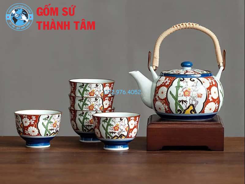 Những mẫu ấm trà Nhật đẹp nhất năm 2024 am tra nhat 2