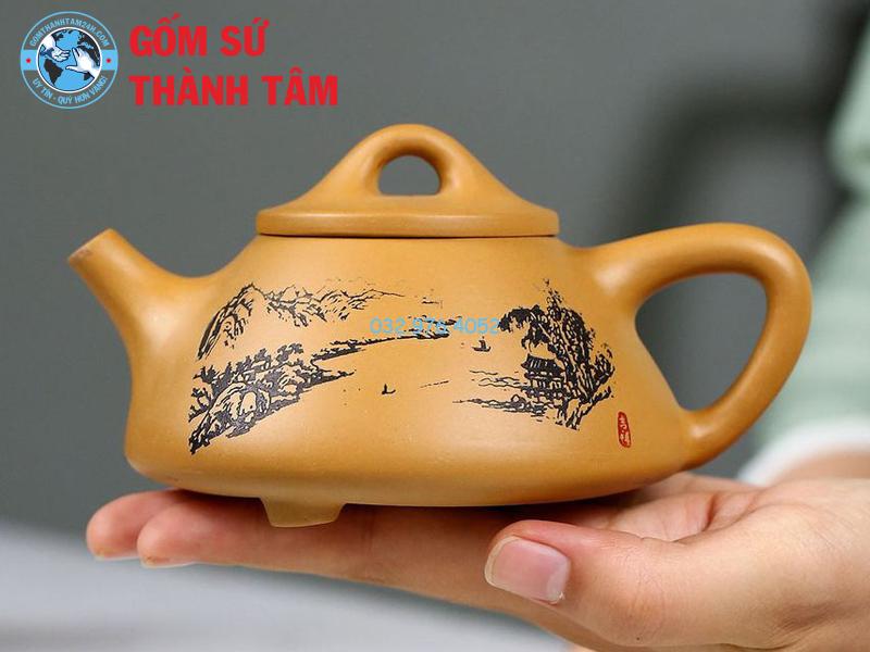 Ấm tử sa là gì và các dáng ấm tử sa phổ biến nhất hiện nay Dáng ấm tử sa Thạch Biều