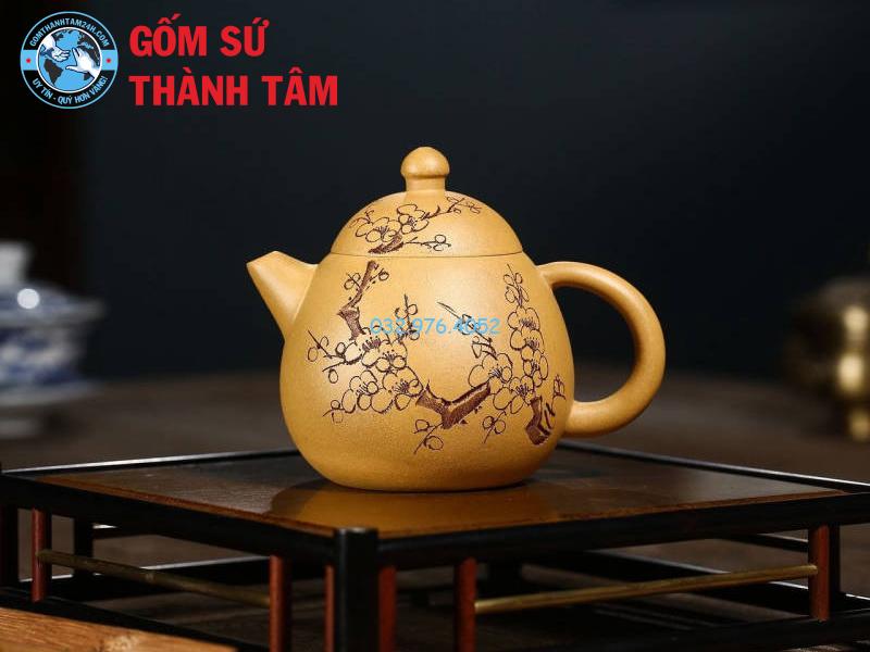 Ấm tử sa là gì và các dáng ấm tử sa phổ biến nhất hiện nay Dáng ấm tử sa Long Đán