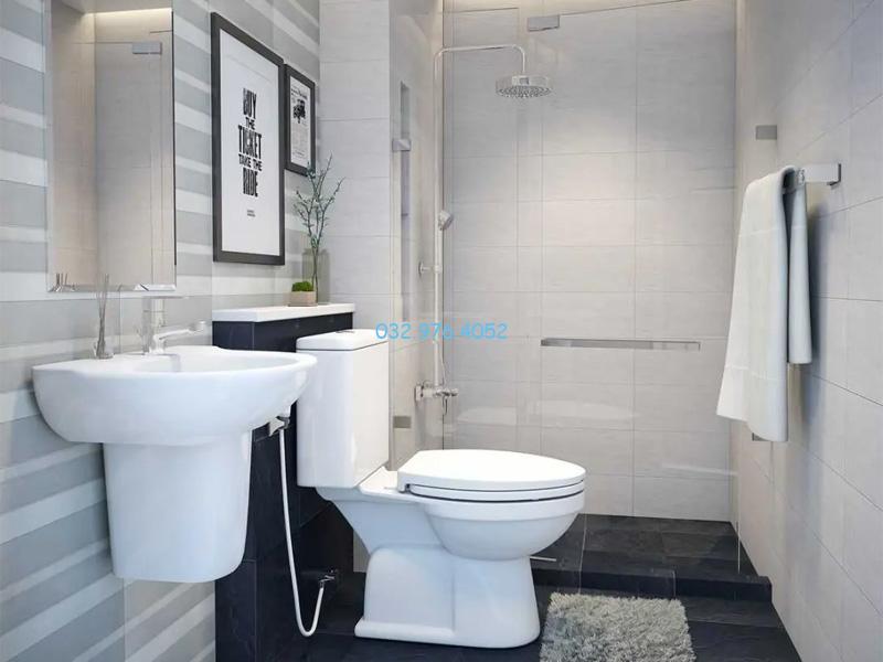 cách bố trí nhà vệ sinh đẹp