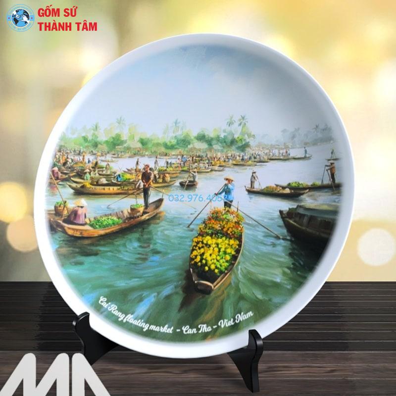 Đĩa sứ lưu niệm du lịch – Món quà gợi nhớ hành trình đẹp Nên mua đĩa sứ lưu niệm du lịch tại các cửa hàng uy tín