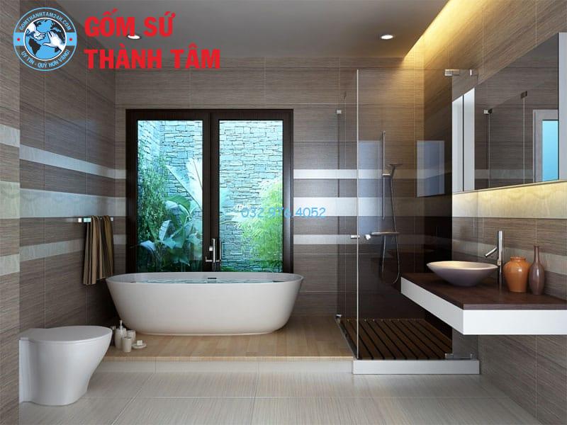 Cách Thiết Kế Nhà Vệ Sinh Có Bồn Tắm Tiện Nghi & Ấn Tượng