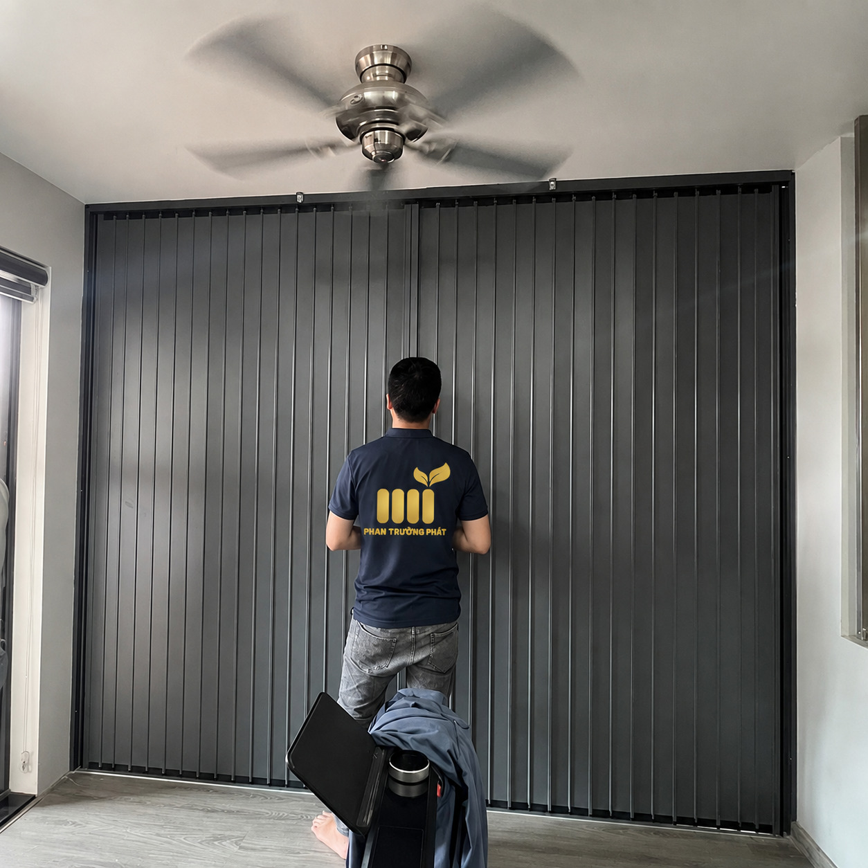 Lắp vách ngăn điều hòa – Anh Hoàng – Đồng Nai